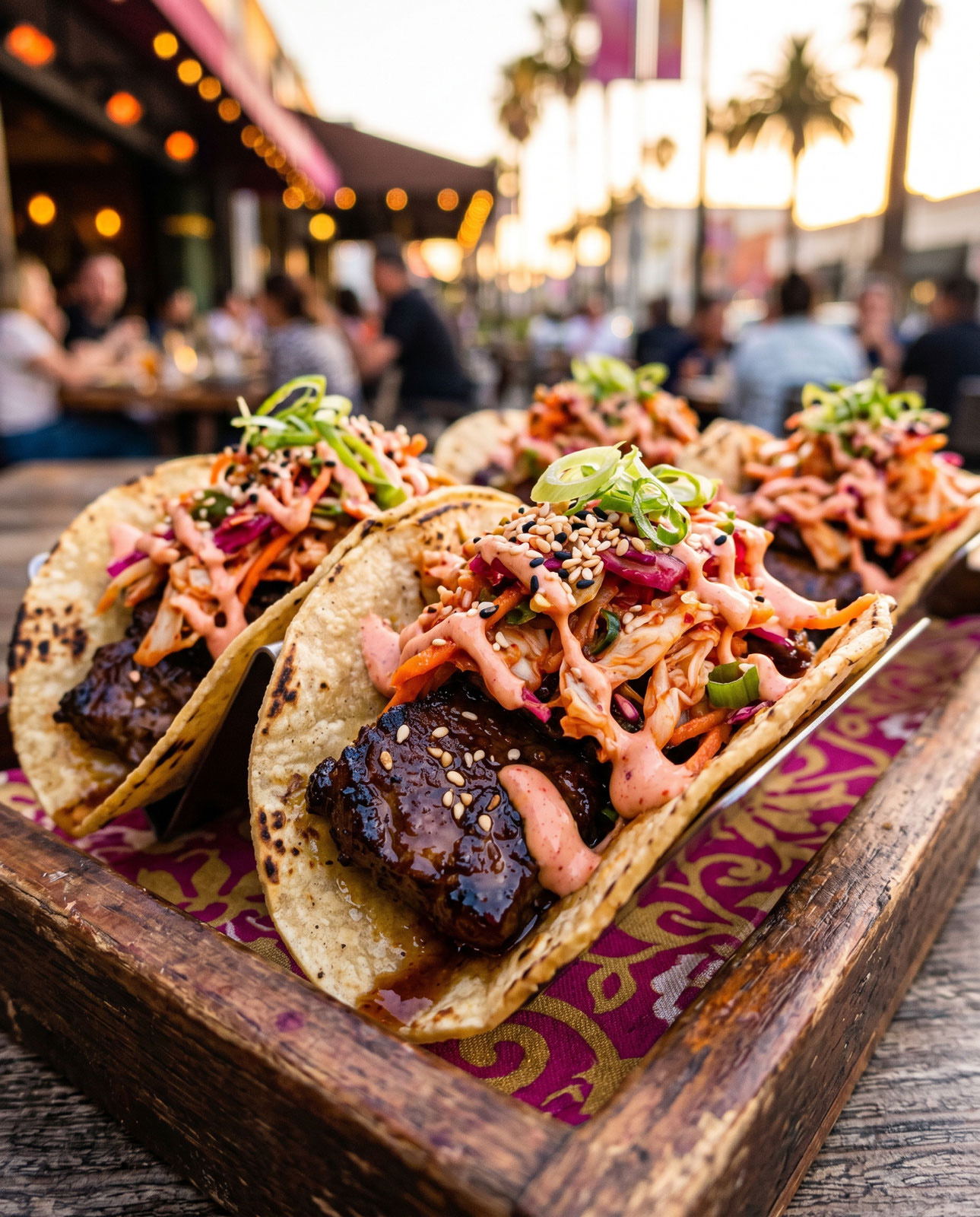 Bulgogi short-rib tacos