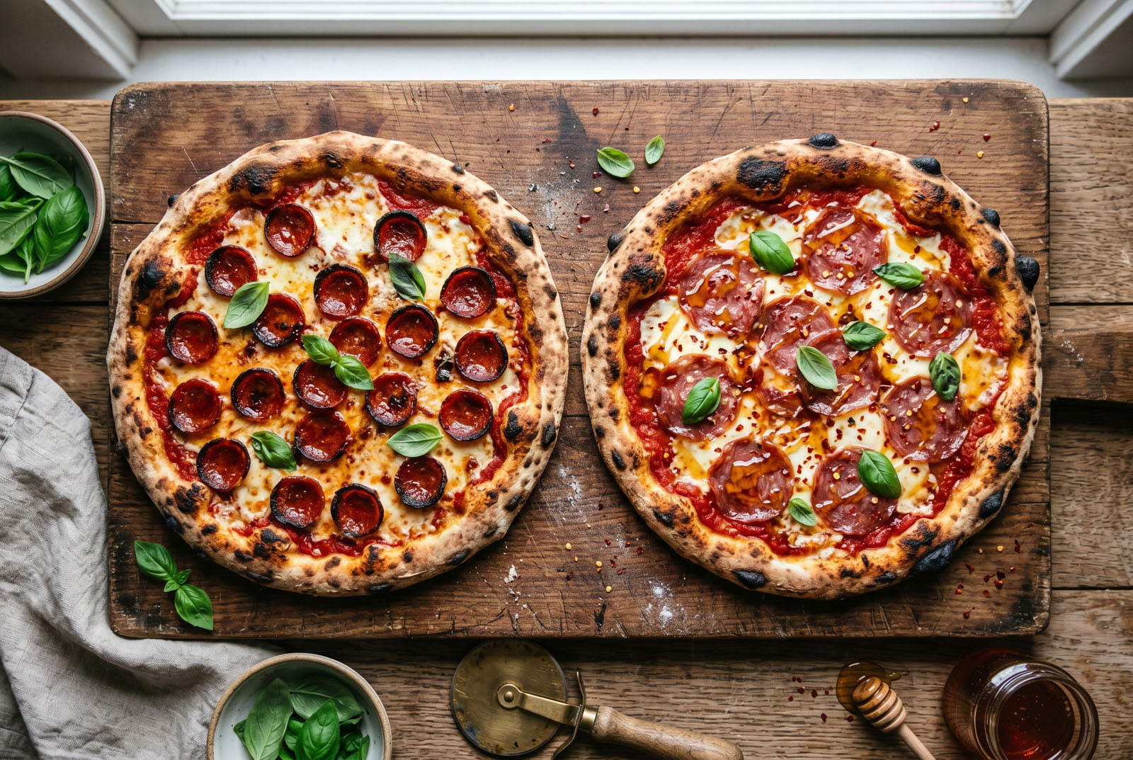Pepperoni pizza